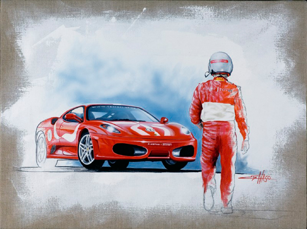 Fiorano Ferrari (2008) - 60x80cm - Author's Collection
