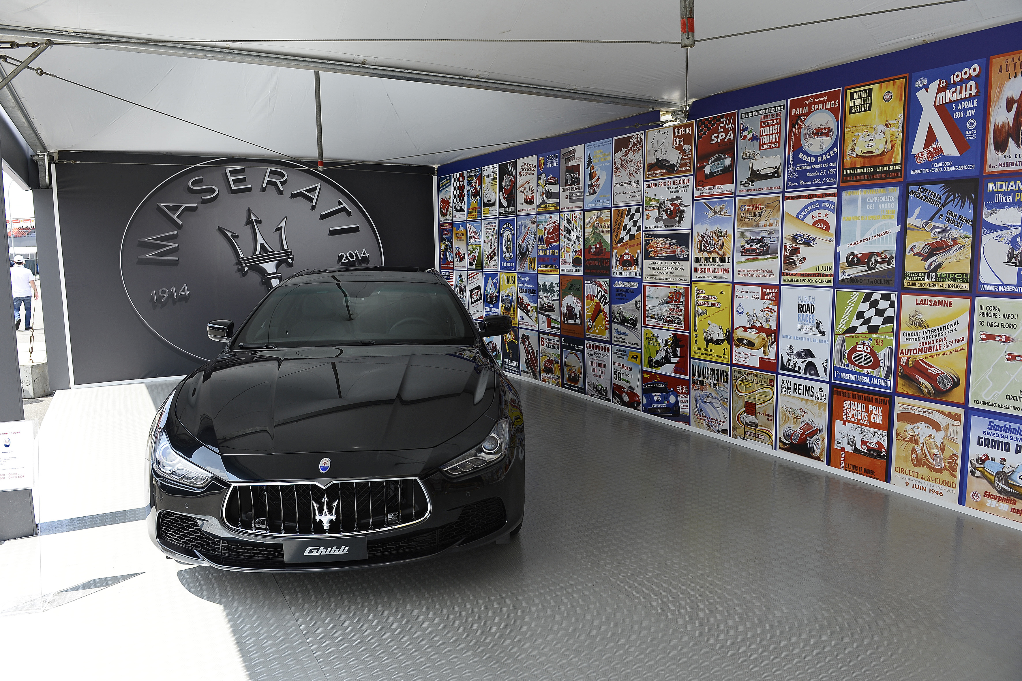Stand Maserati GP San Paolo (Bra) 2014