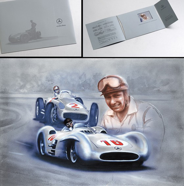 Mercedes Benz Italia- J.M. Fangio F1 Monza 1955.